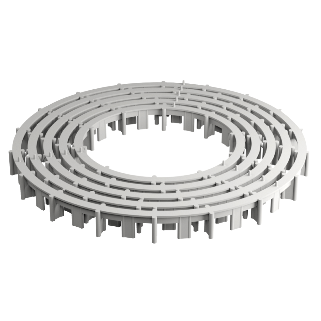 Ring-shaped spacer – extra reinforced