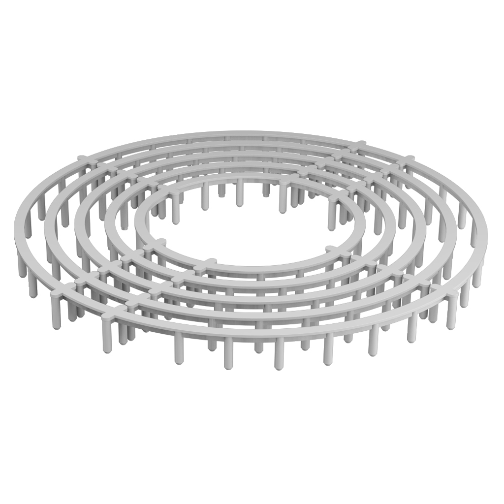 Ring-shaped spacer – reinforced