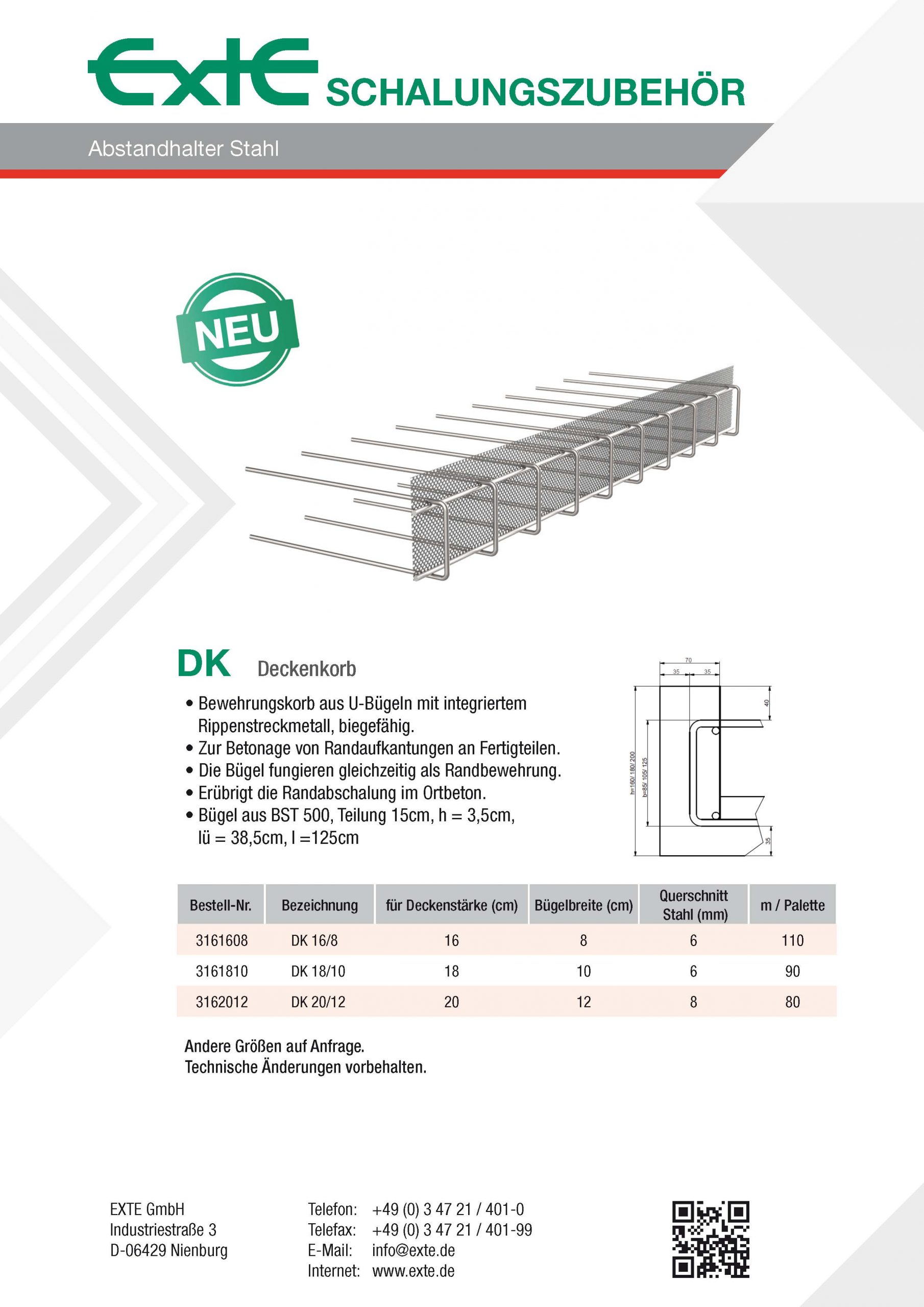 DK - Deckenkorb