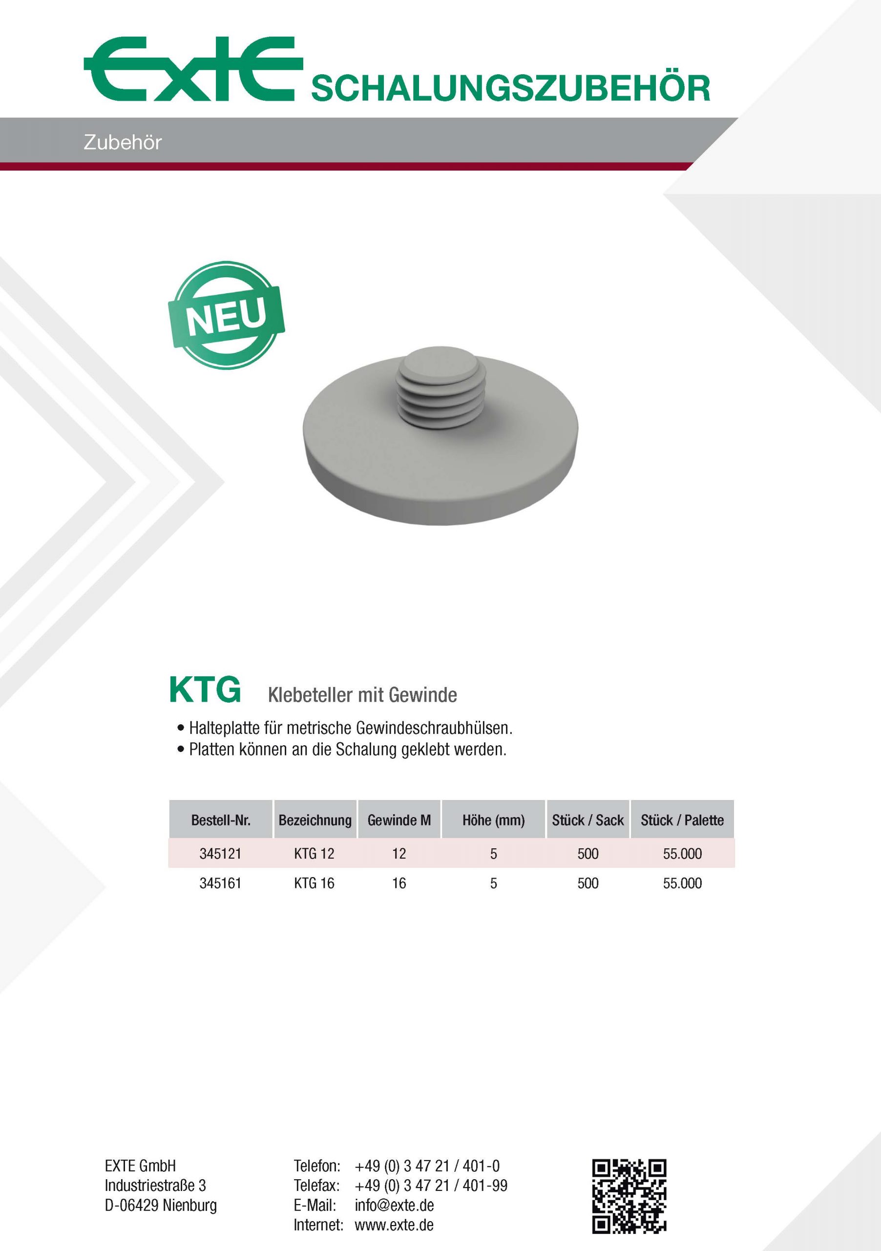 Produktblatt A4 - KTG - dt