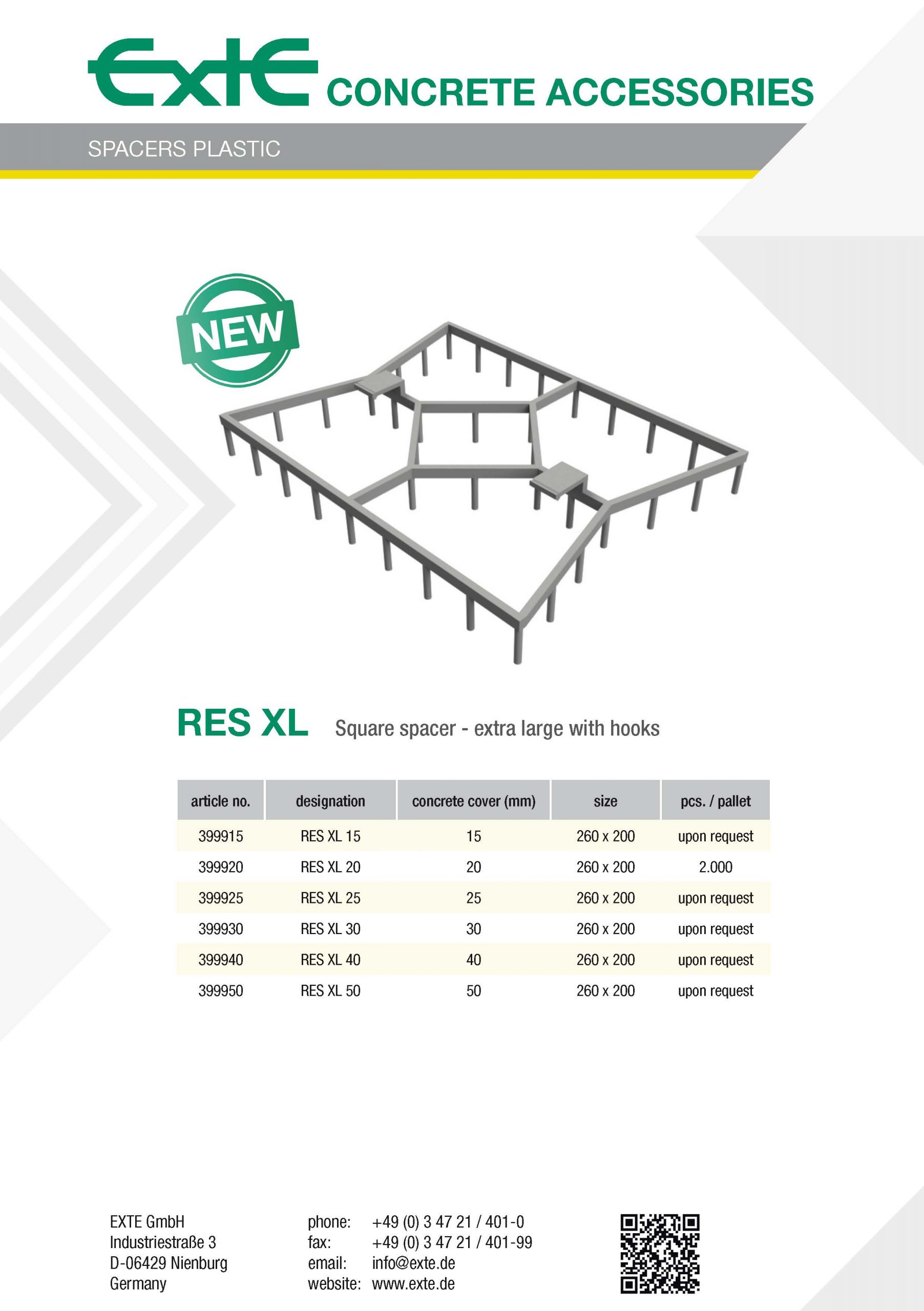 product sheet A4 - RES XL - en