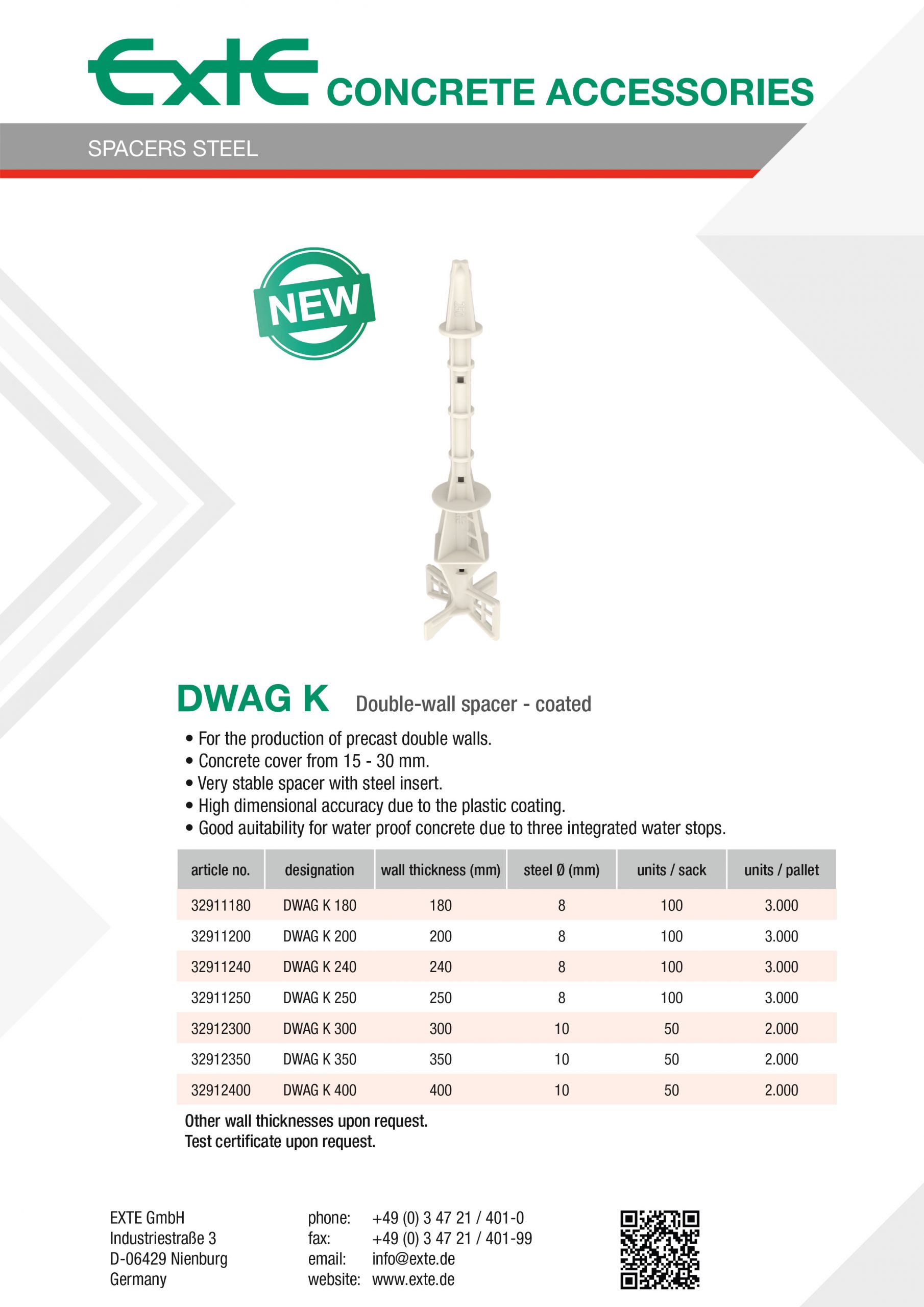 product-sheet A4 - DWAG-K - en