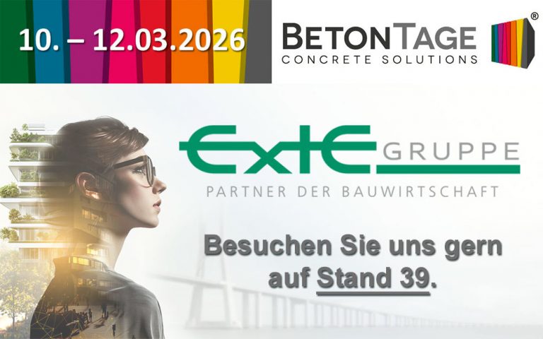 EXTE Group News Betontage 2026