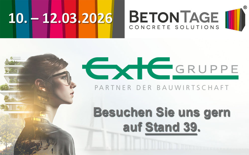 EXTE Group News Betontage 2026