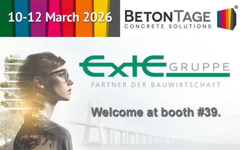EXTE Group News Betontage 2026